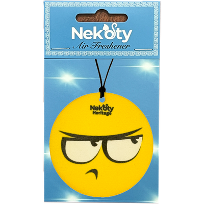 Annoyed Cute Face Emoji Hanging Air Fresheners