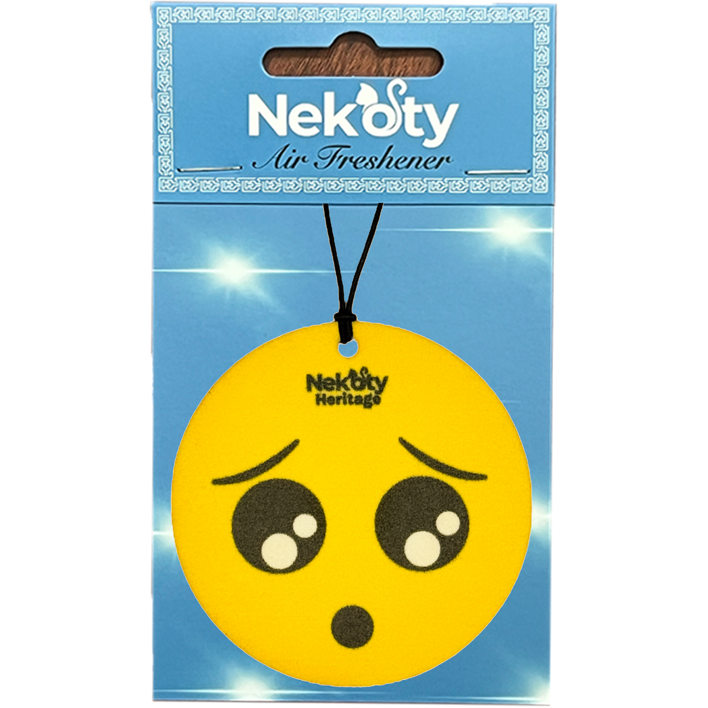 Pouting Cute Face Emoji Hanging Air Fresheners