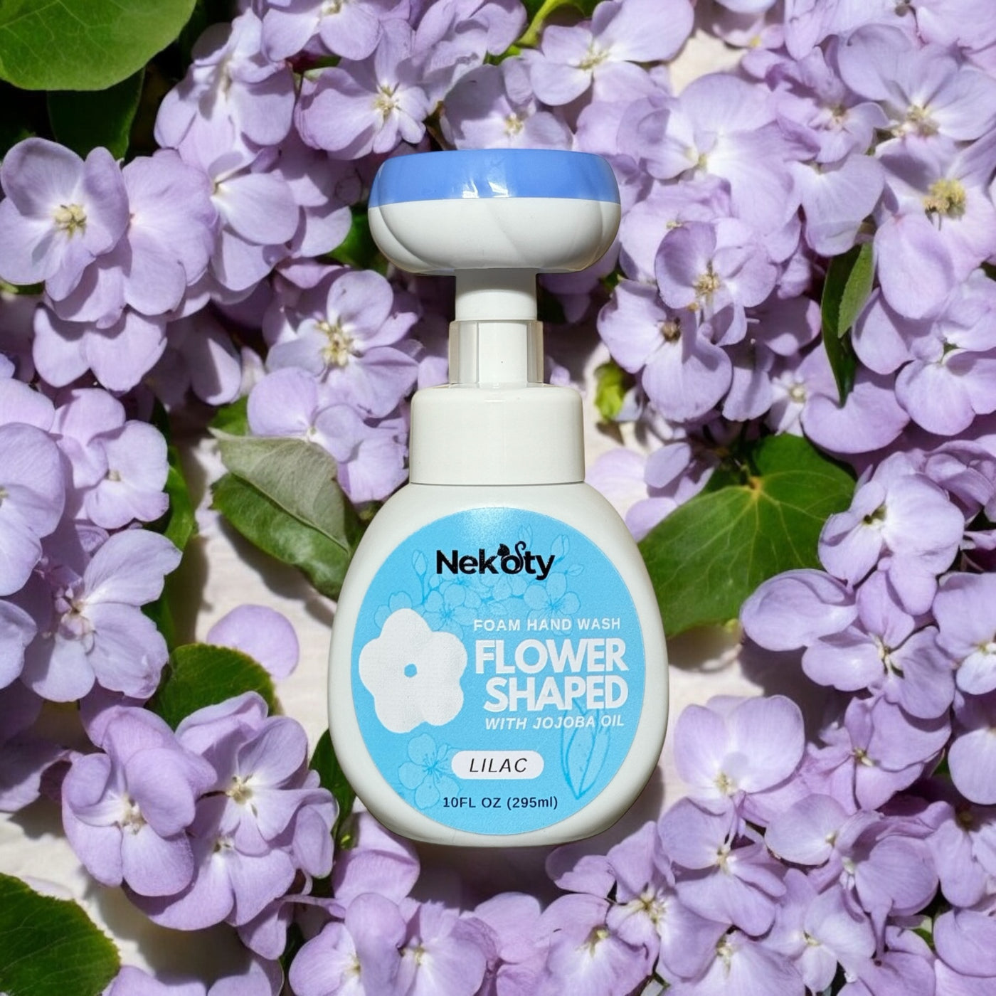 Flower Shaped Foam Hand Soap - Lilac