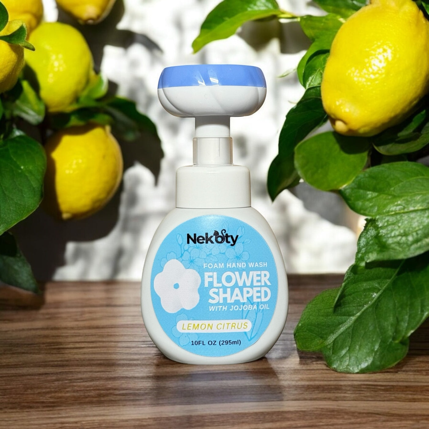 Flower Shaped Foam Hand Soap - Lemon Citrus