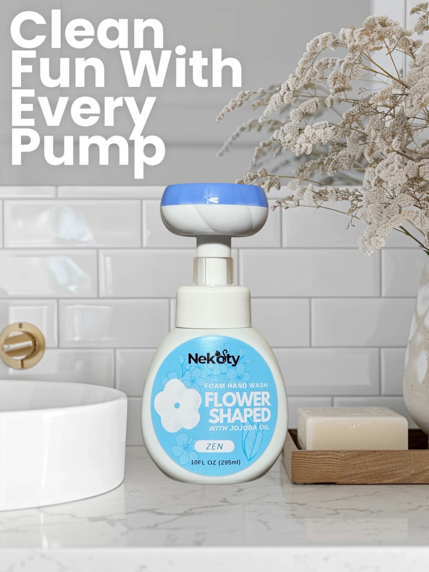 Flower Shaped Foam Hand Soap - Zen