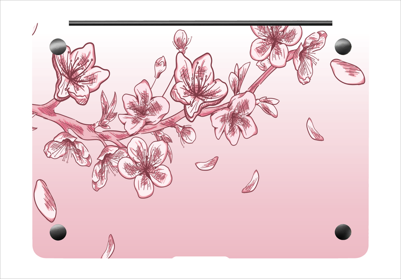 Cherry Blossoms Textured Laptop Skin