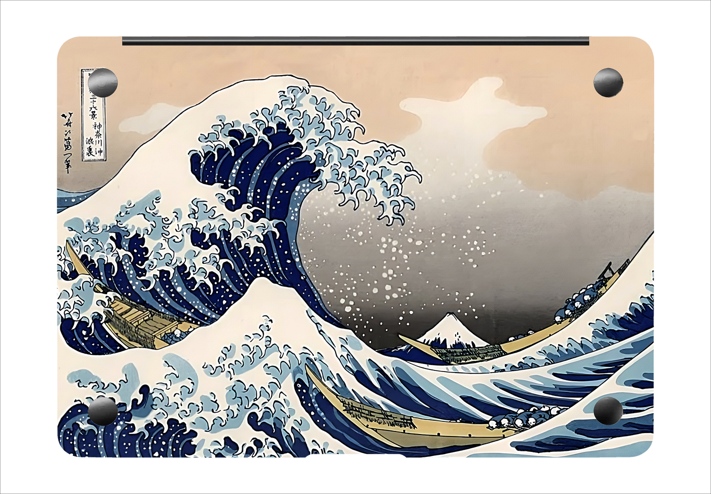 Great Waves Textured Laptop Skin