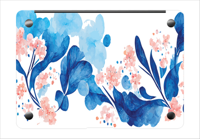 Painted Flower Textured Laptop Skin