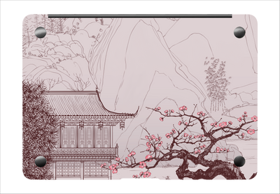 Japanese Temple Textured Laptop Skin