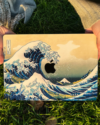 Great Waves Textured Laptop Skin