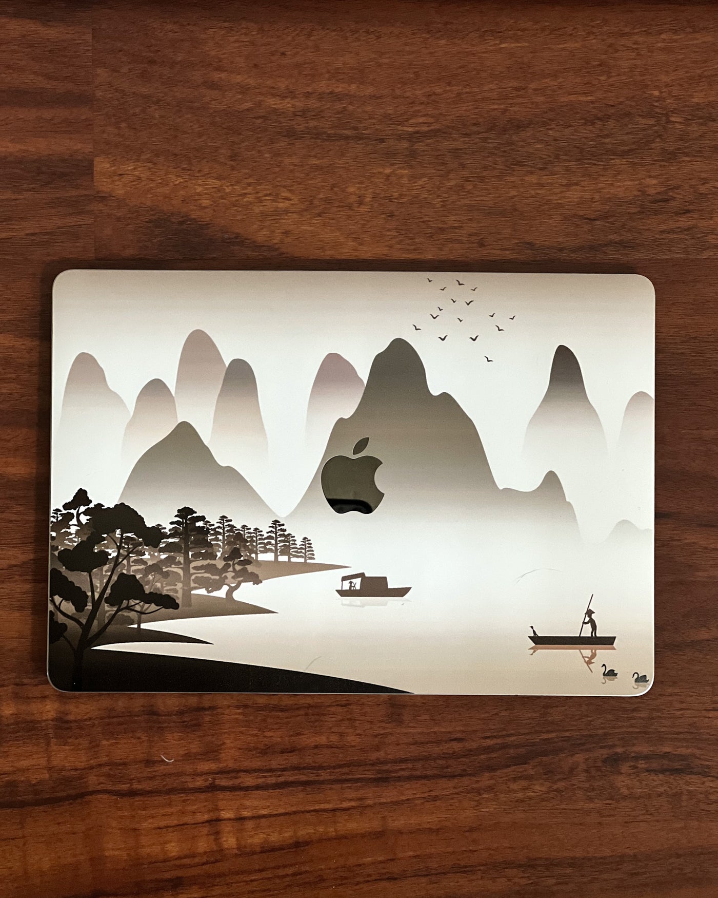 Days on the River Textured Laptop Skin