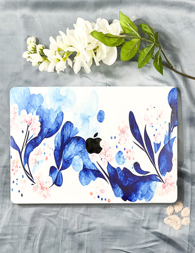 Painted Flower Textured Laptop Skin