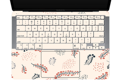 Floating Wheat Textured Laptop Skin
