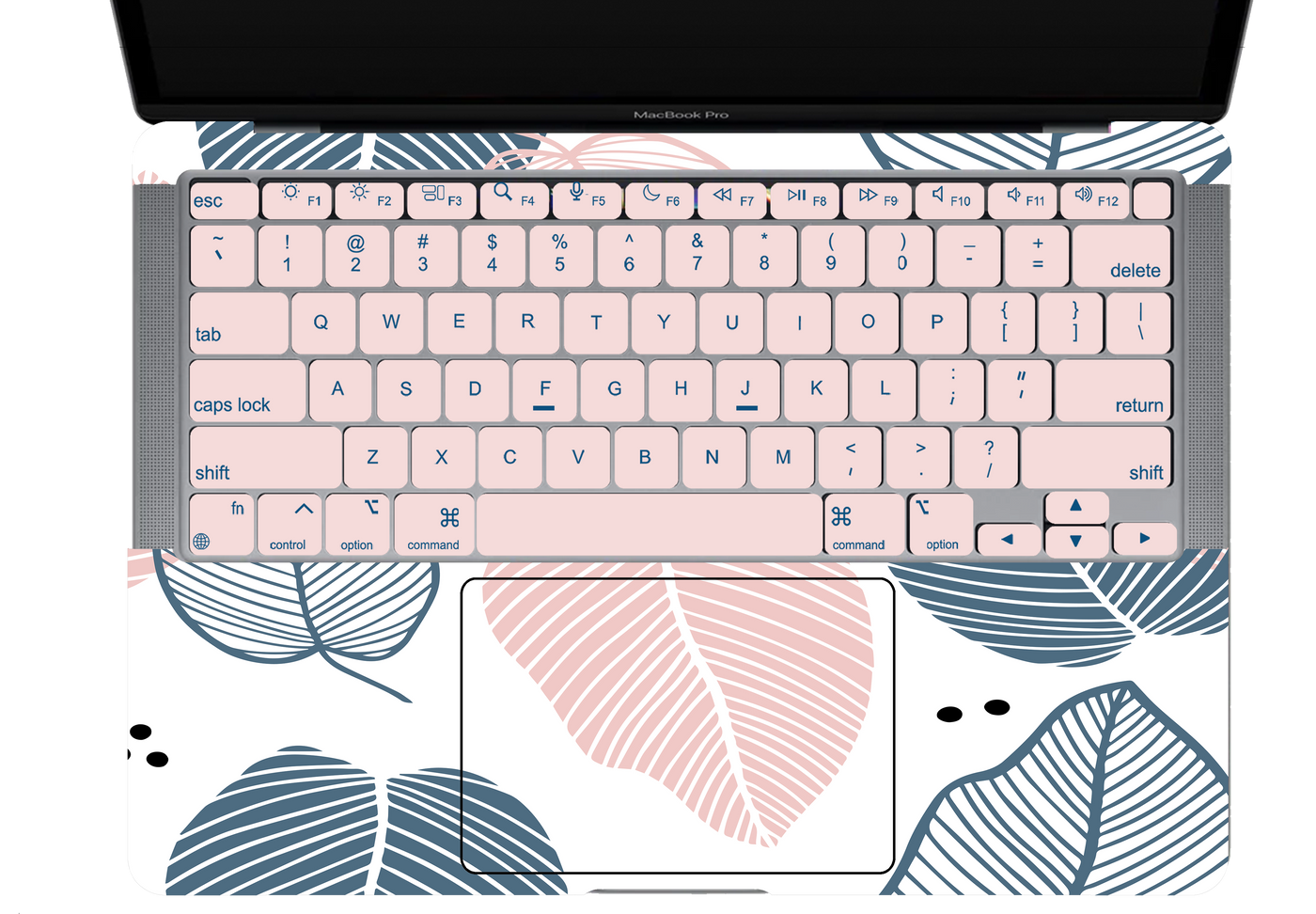 Falling Leaves Textured laptop Skin
