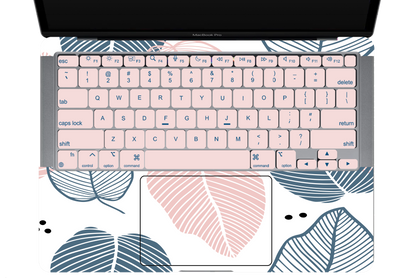 Falling Leaves Textured laptop Skin