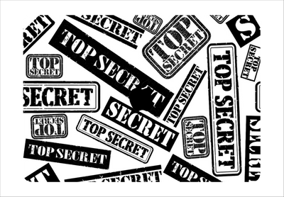 Top Secret Textured Laptop Skin