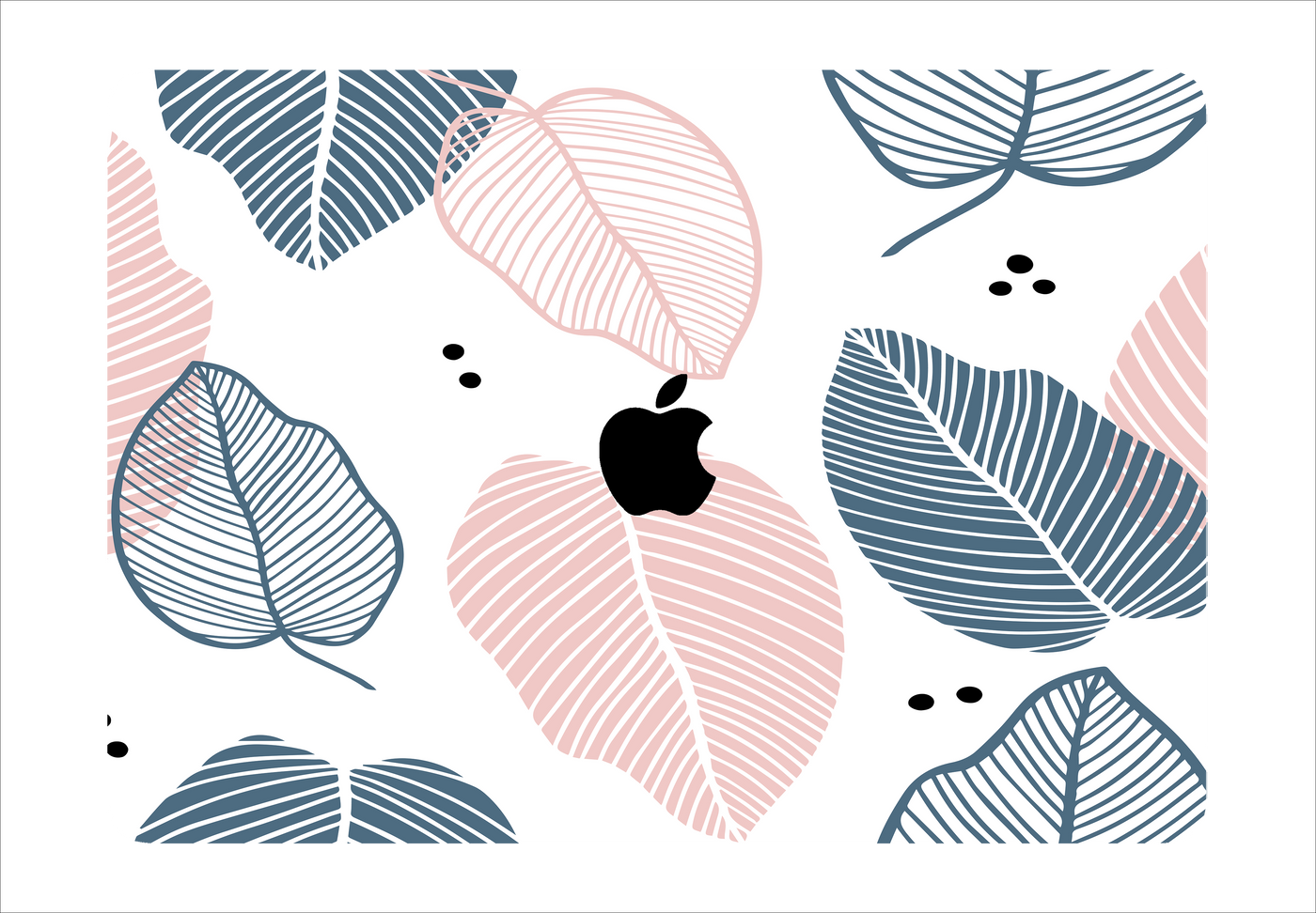 Falling Leaves Textured laptop Skin