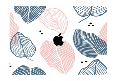Falling Leaves Textured laptop Skin