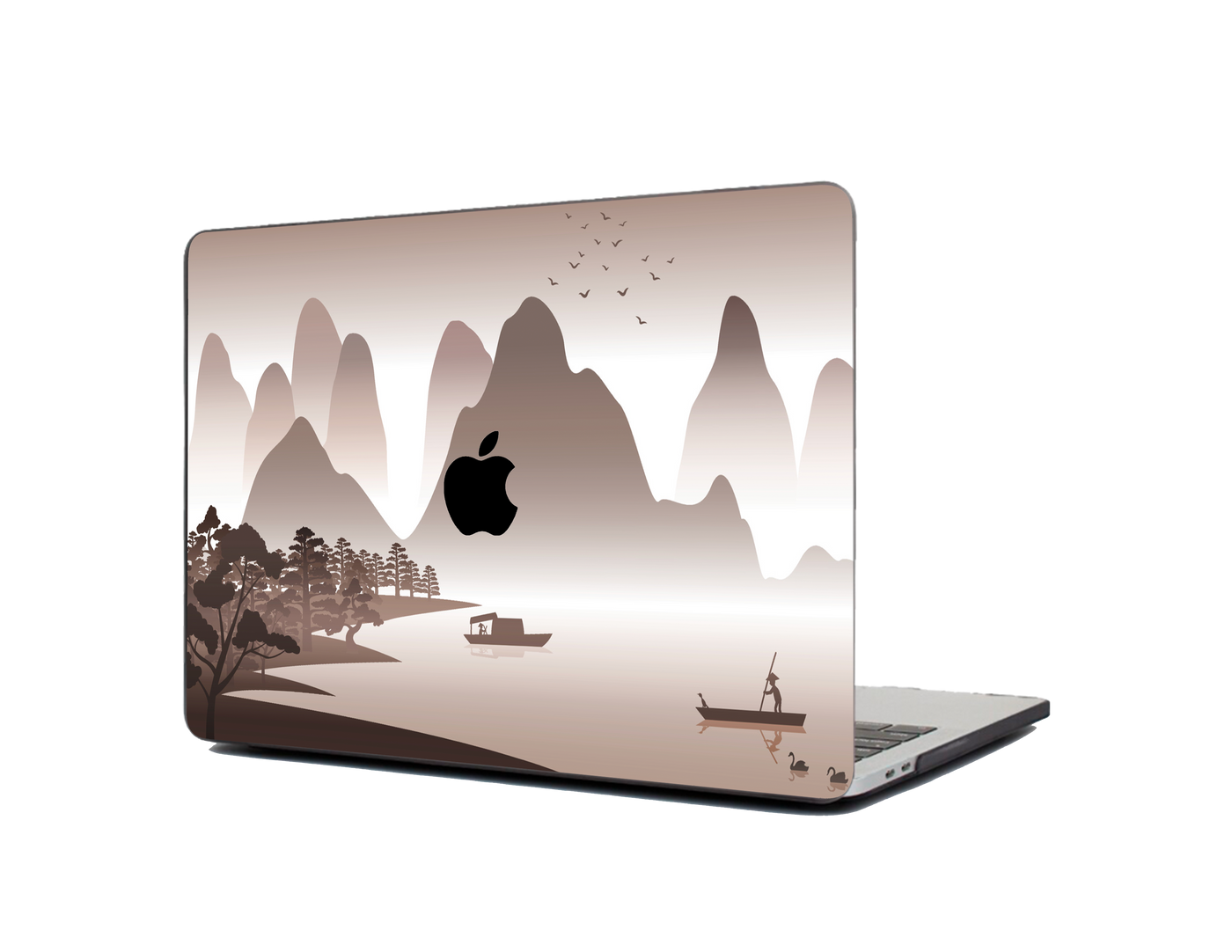 Days on the River Textured Laptop Skin