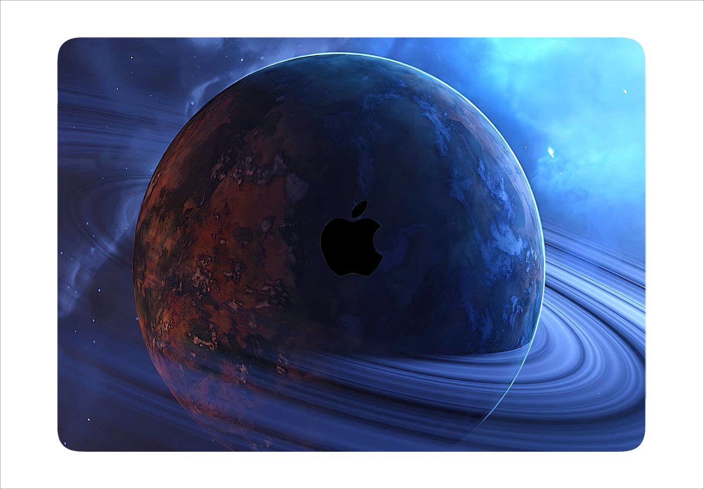 The Planet Textured Laptop Skin